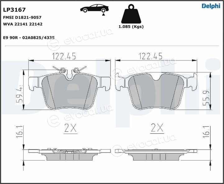 Delphi LP3167