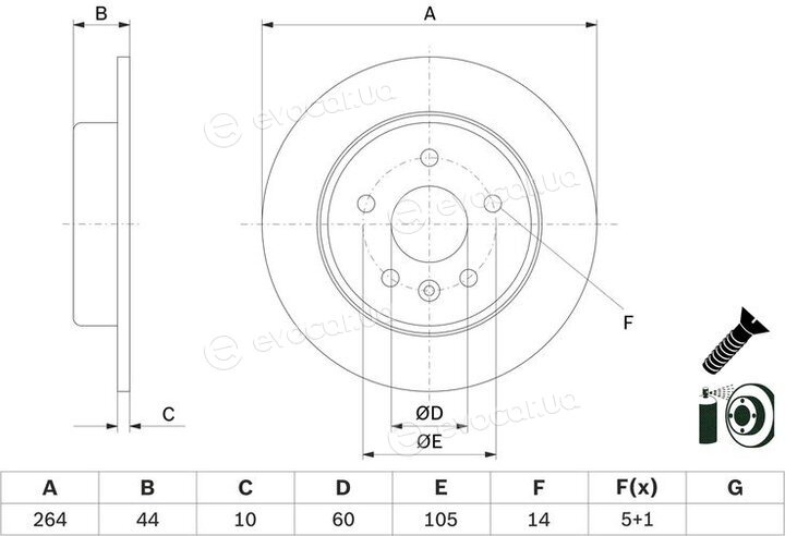 Bosch 0 986 479 D89