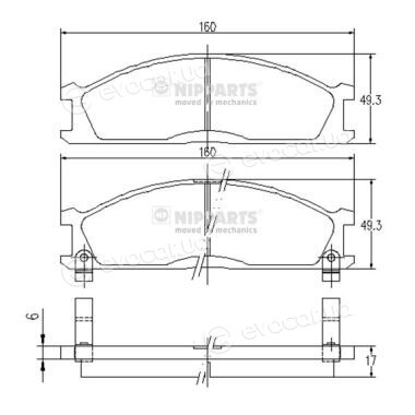 Nipparts J3601037