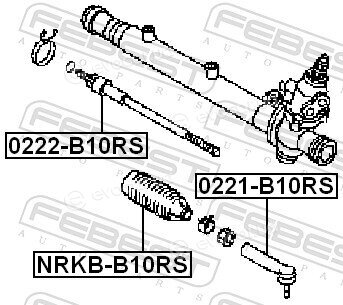 Febest 0221-B10RS