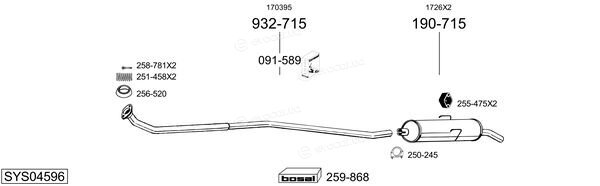 Bosal SYS04596