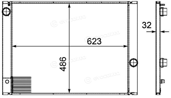 Mahle CR 580 000P