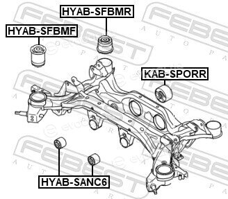 Febest HYAB-SFBMF