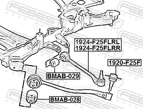 Febest 1924-F25FLRR