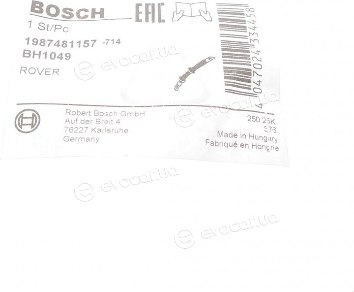 Bosch 1 987 481 157