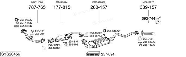 Bosal SYS20456