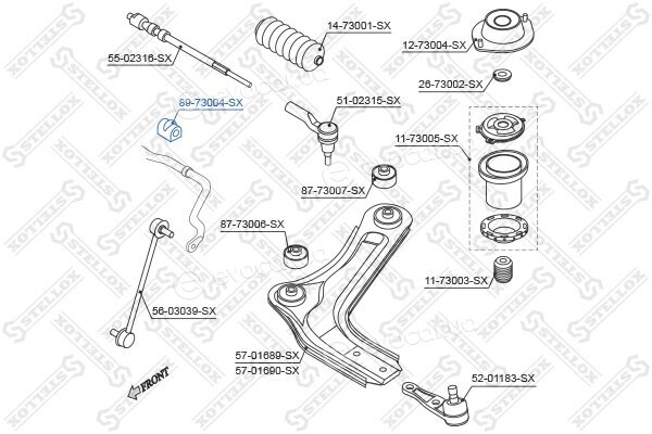 Stellox 89-73004-SX