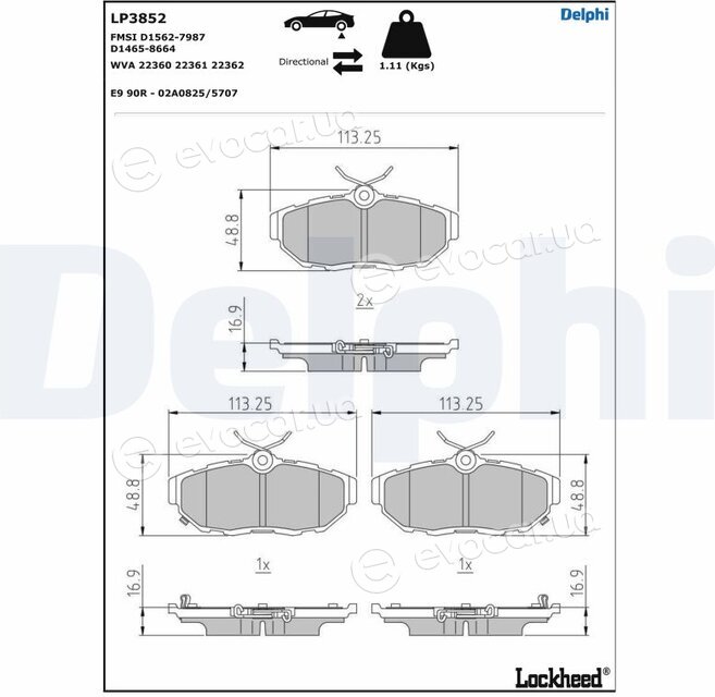 Delphi LP3852