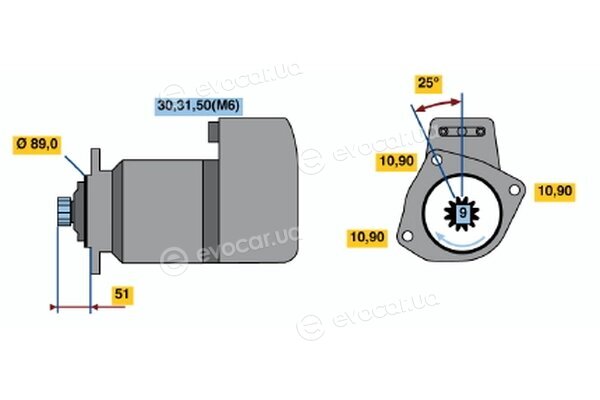 Bosch 0 001 416 080