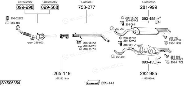 Bosal SYS06354