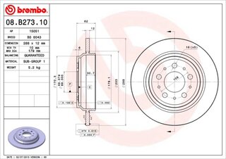 Brembo 08.B273.10