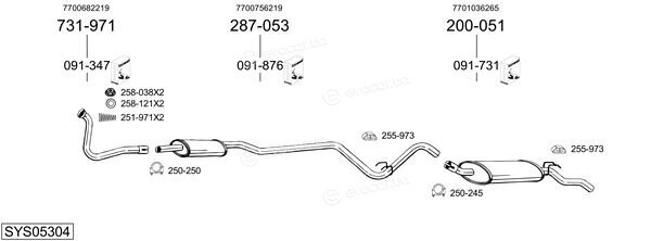 Bosal SYS05304