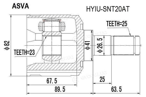 Asva HYIU-SNT20AT
