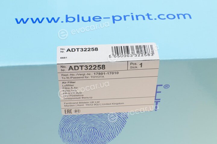 Blue Print ADT32258