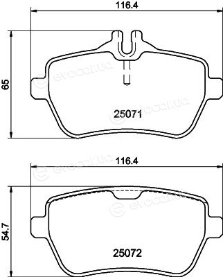 Hella Pagid 8DB 355 021-511