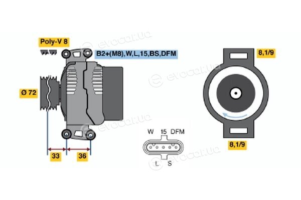 Bosch 0 124 555 008