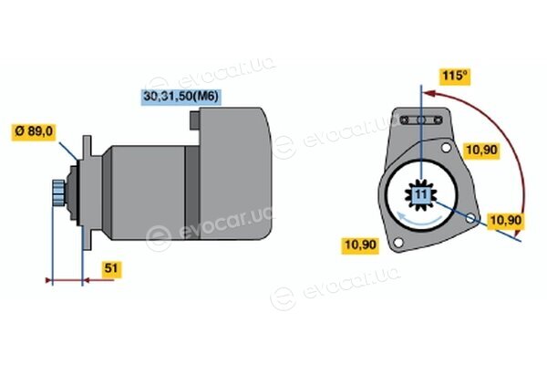 Bosch 0 001 417 071