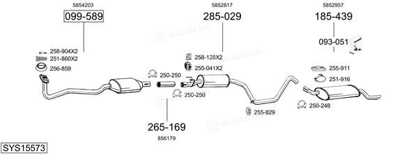 Bosal SYS15573