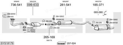 Bosal SYS18179