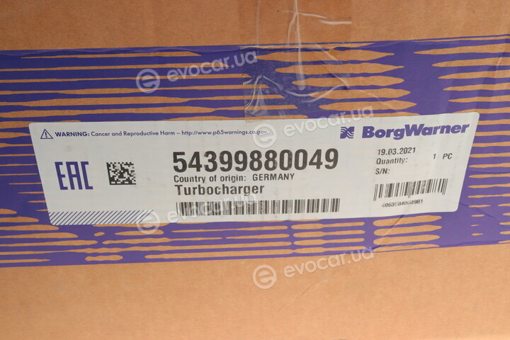 BorgWarner 54399880049