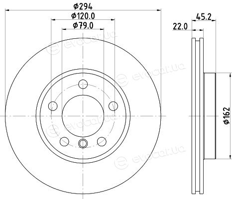 Hella Pagid 8DD 355 122-931