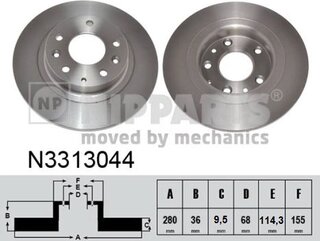 Nipparts N3313044