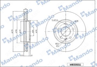 Mando MBC030211