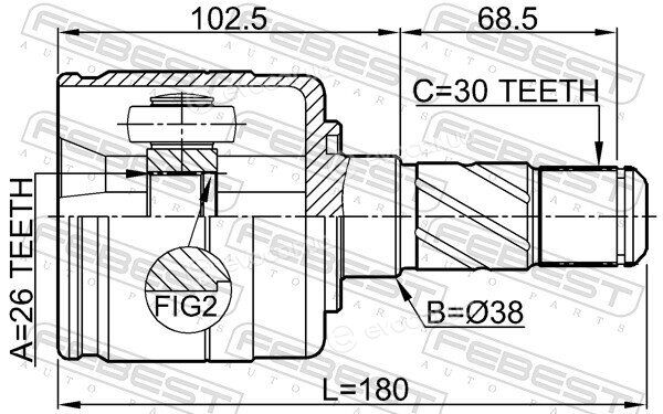 Febest 2211-BLLH