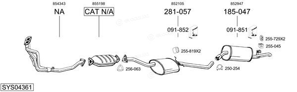 Bosal SYS04361