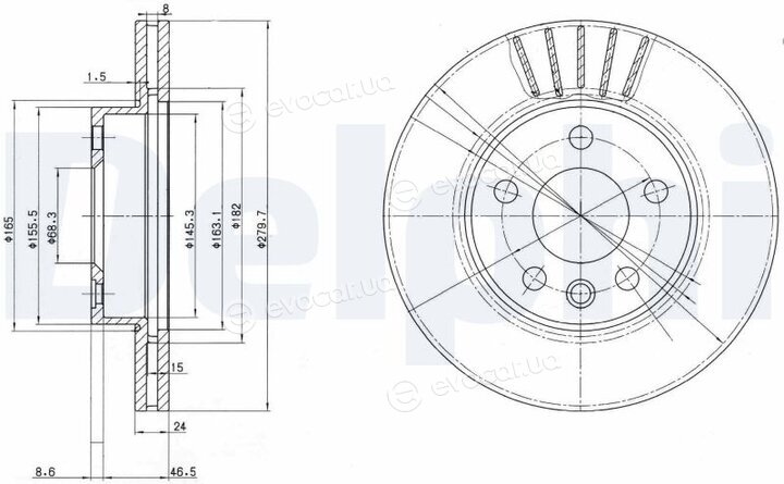 Delphi BG3417