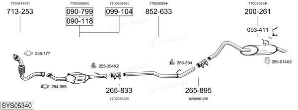 Bosal SYS05340