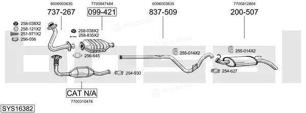 Bosal SYS16382