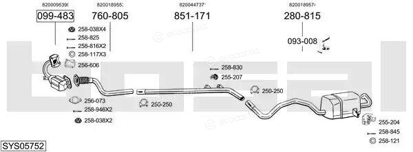 Bosal SYS05752