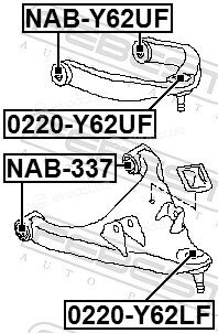 Febest NAB-Y62UF