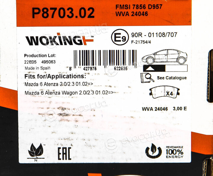 Woking P8703.02