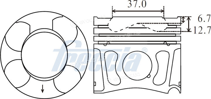 Freccia FP23-101600