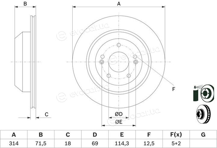 Bosch 0 986 479 F43