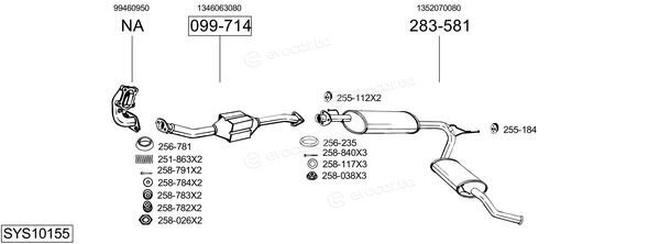 Bosal SYS10155