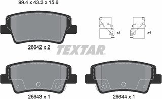 Textar 2664201