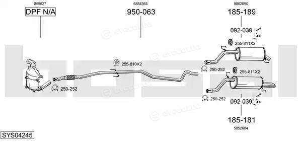 Bosal SYS04245