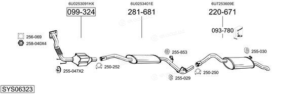 Bosal SYS06323