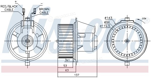 Nissens 87148