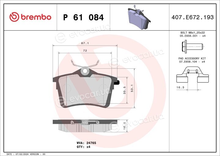 Brembo P 61 084