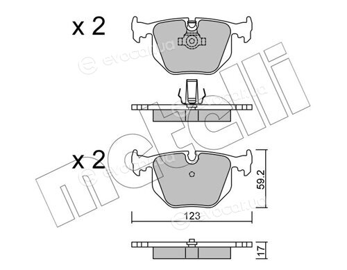 Metelli 22-0560-0