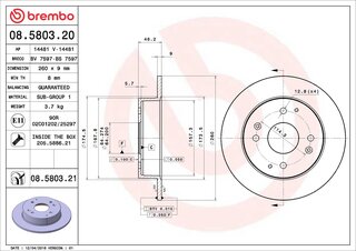 Brembo 08.5803.21