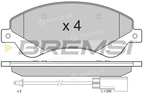 Bremsi BP3273