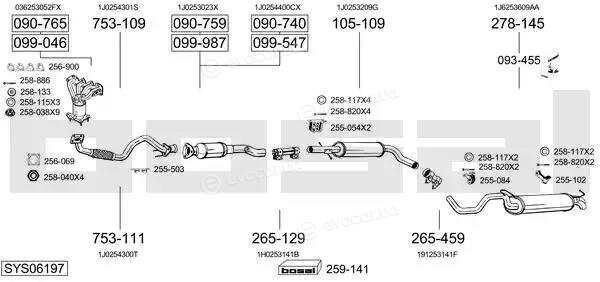 Bosal SYS06197