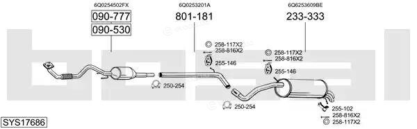 Bosal SYS17686