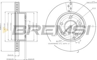 Bremsi CD7688V
