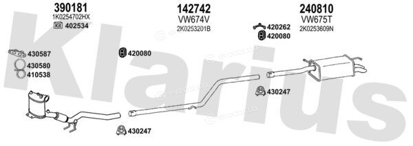 Klarius 931312E